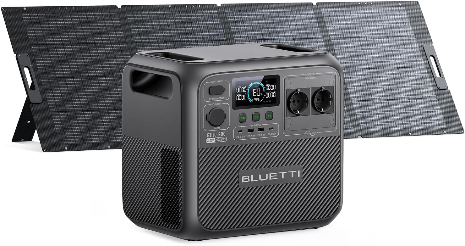 BLUETTI Elite 100 V2 — kompakte Powerstation mit LiFePO4